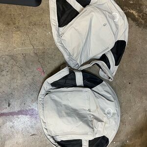 Pair of bugaboo donkey sun breeze canopys